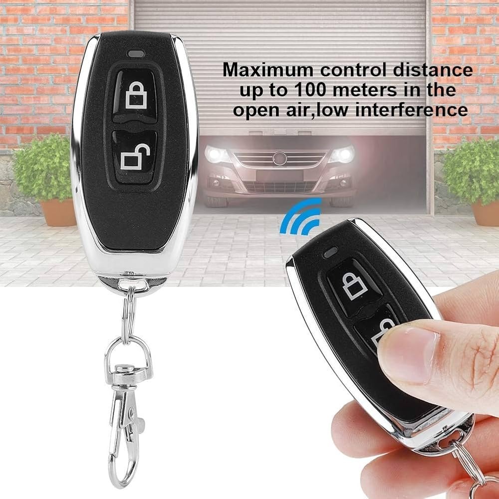 Remote 433MHZ 2 CH 2CH Lock Unlock RF433 Wireless Transmitter