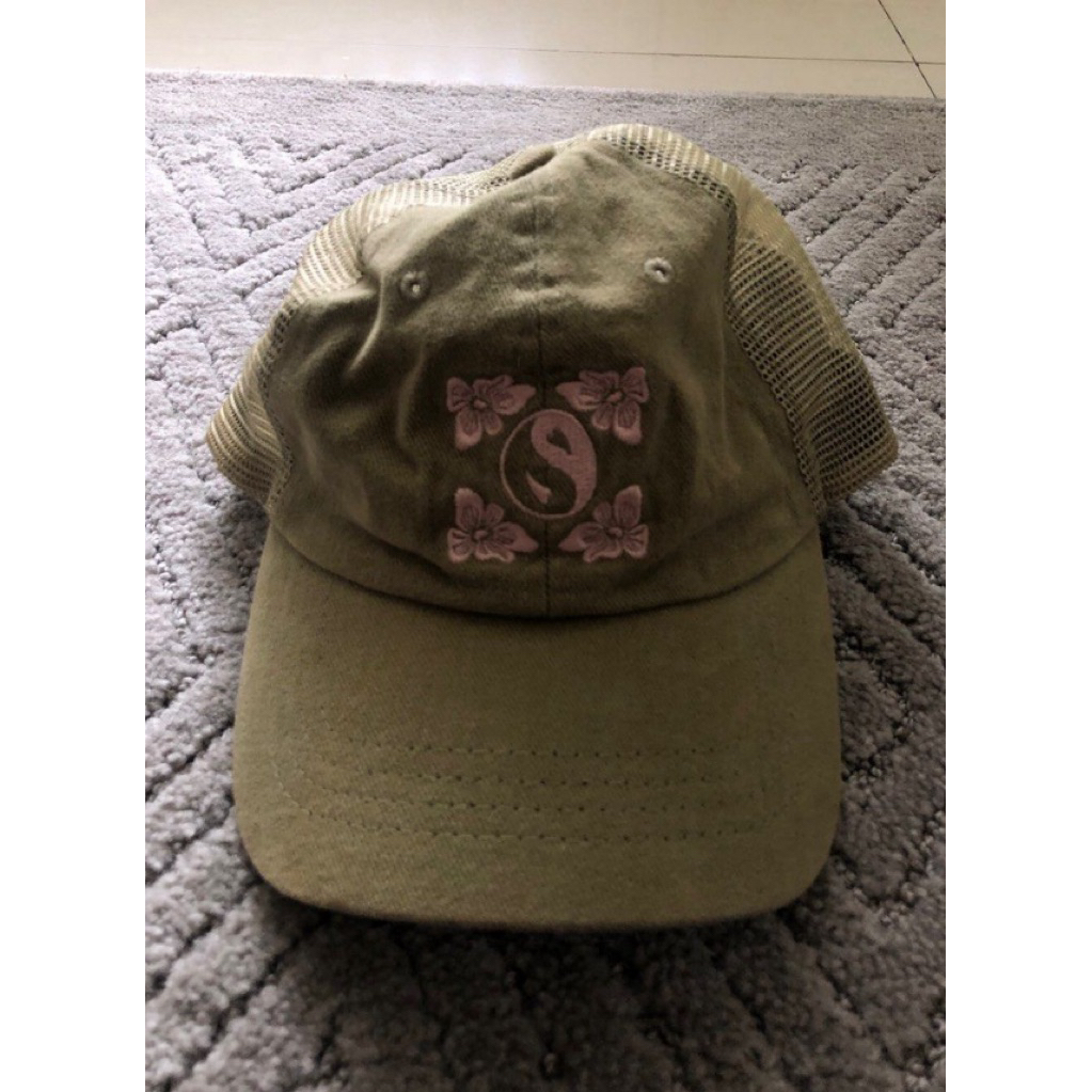 Woman rubi green hat - topi hijau rubi cewek
