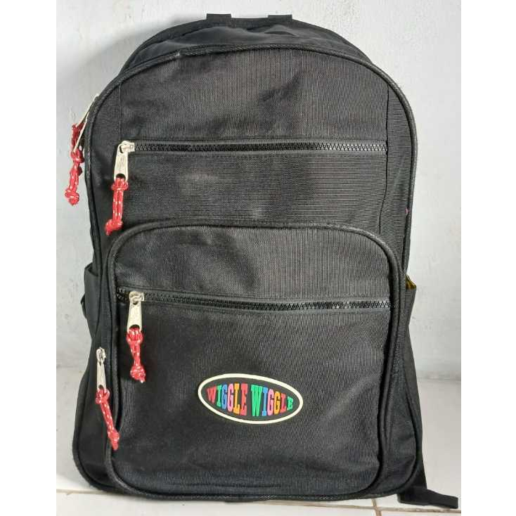 Tas Ransel Wiggle Wiggle – Hitam Elegan