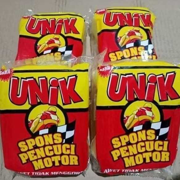 SPON UNIK 6 PCS/Spon Cuci Motor/Spon Cuci Mobil/Busa/Wax - promo