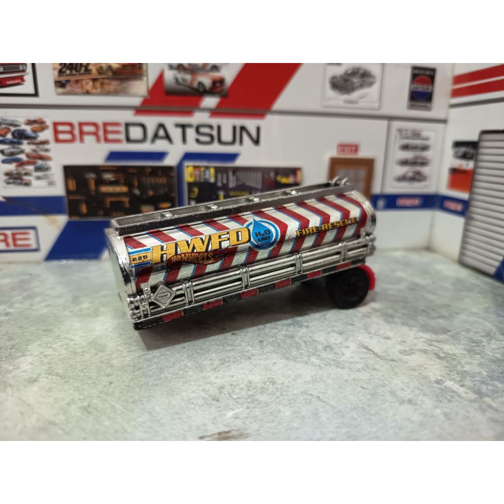 hotwheels trailer tanki fire rescue hwfd tanki only