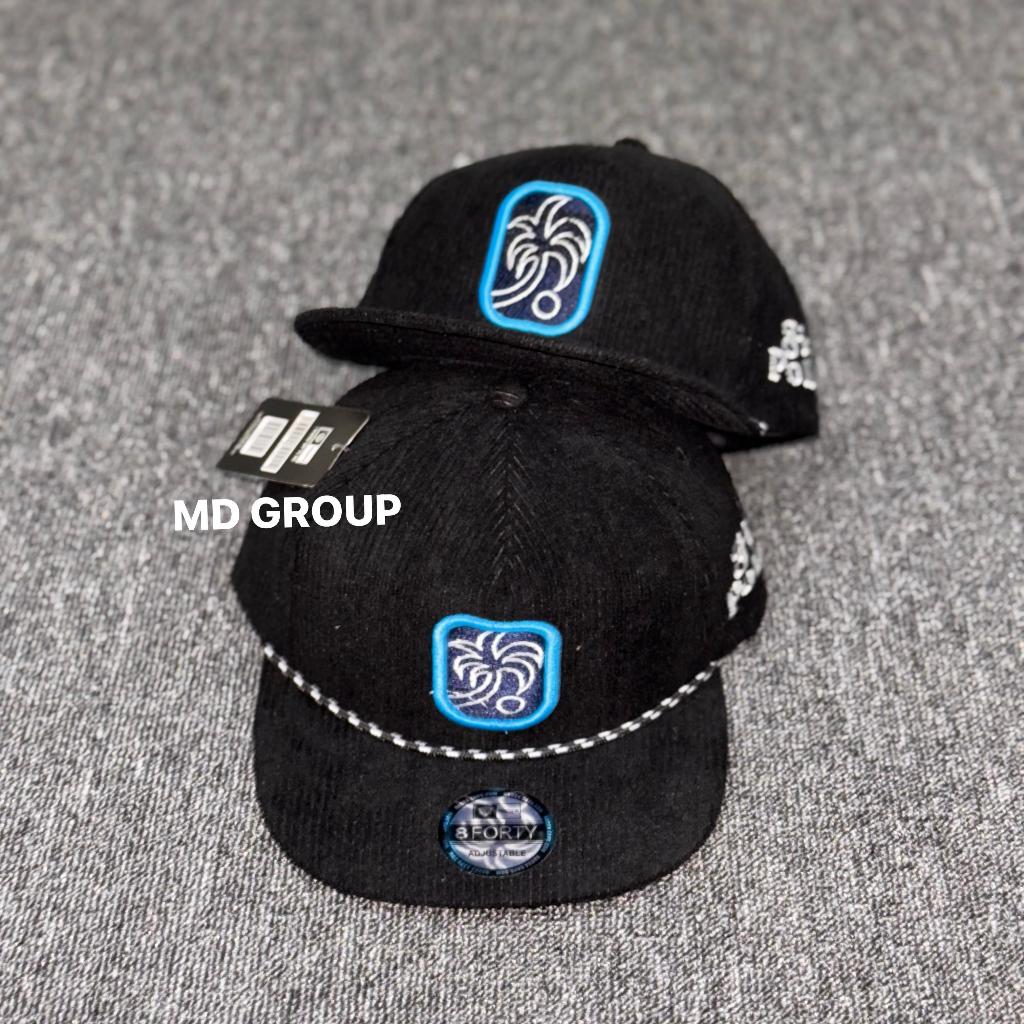 Snapback Caps Corduroy Unisex Motif Hoi Polloy Coco Palm Premium Quality