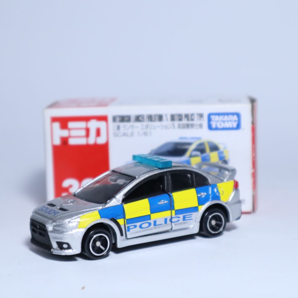 EVO X BRITISH POLICE TOMICA DIECAST