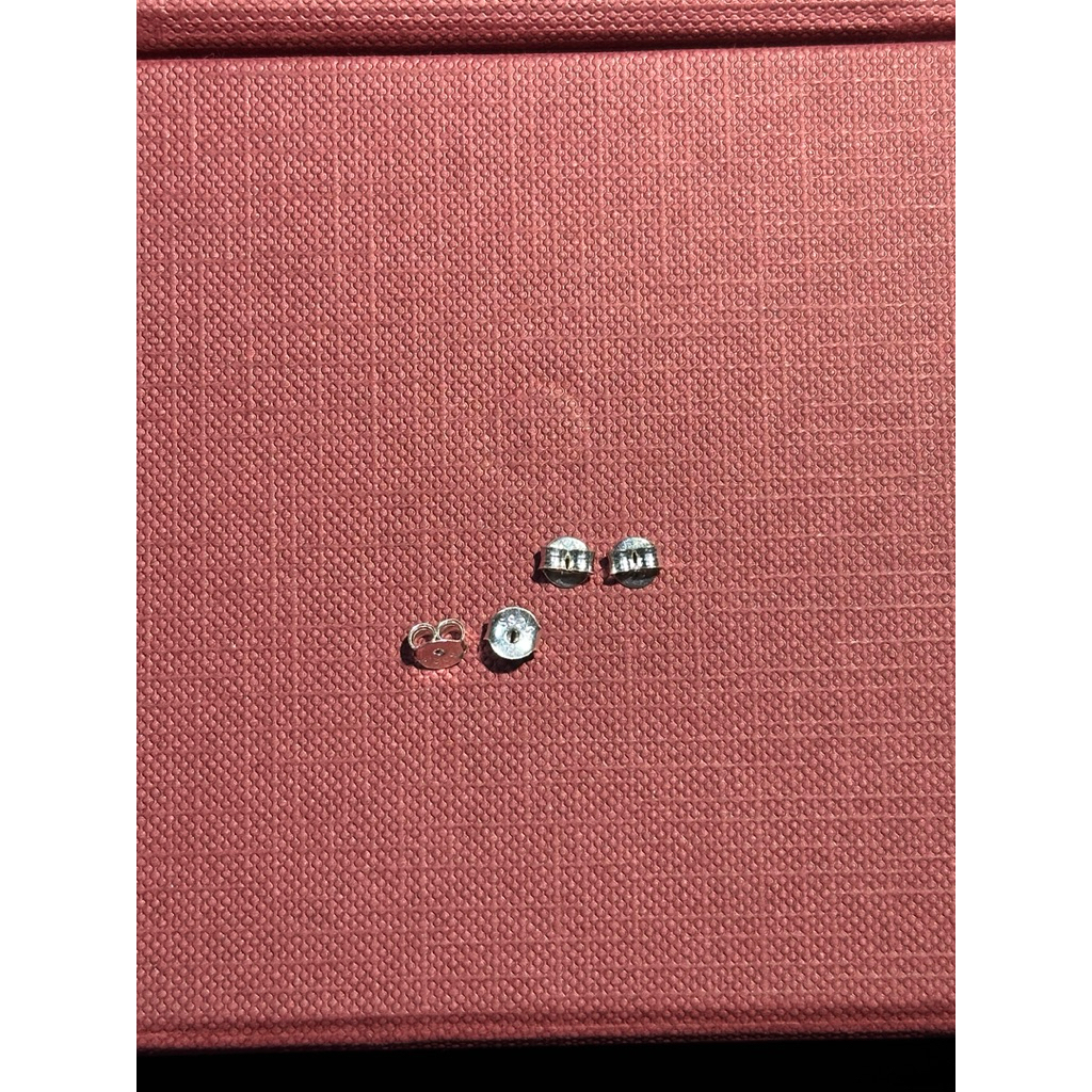Penutup anting perak s925 / stud anting perak / pantat anting perak
