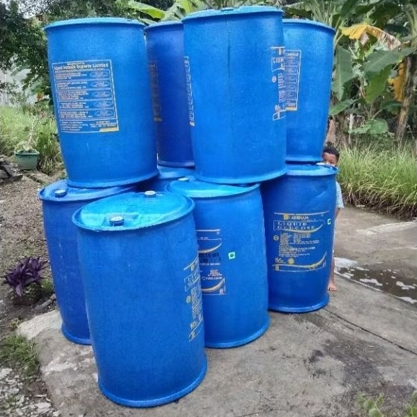 drum plastik kapasitas 200 liter tebal