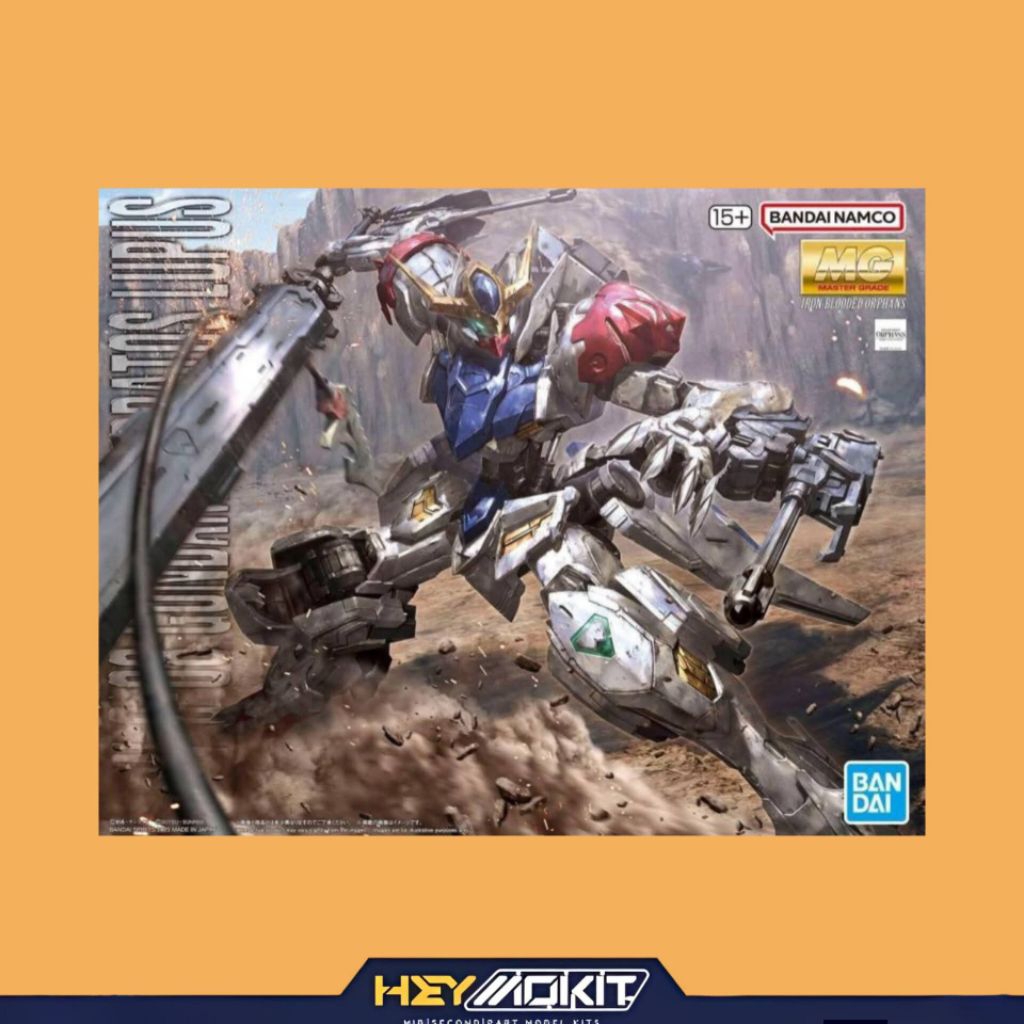 MG 1/100 BARBATOS LUPUS GUNDAM BANDAI MODELKIT