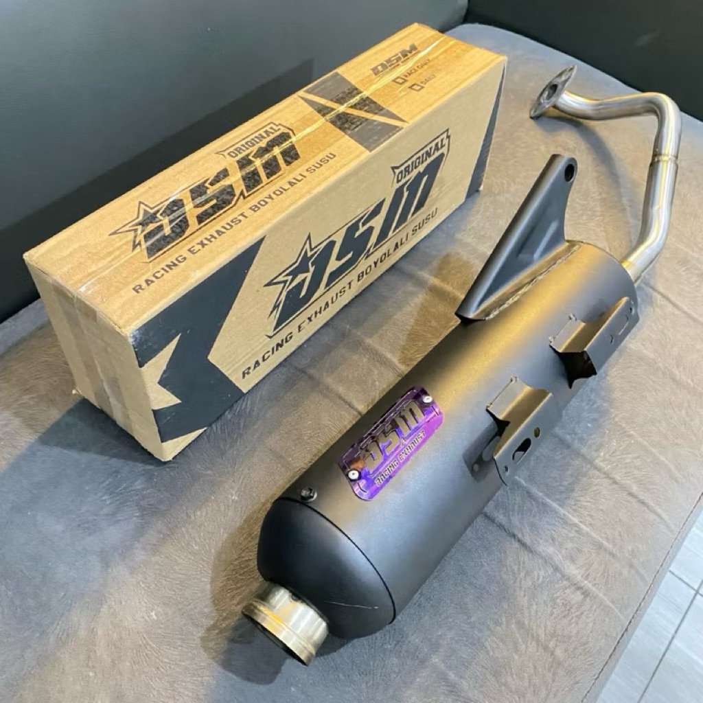 Knalpot Standar racing Dsm shijiroww suara bas adem all matic beat old beat new vario