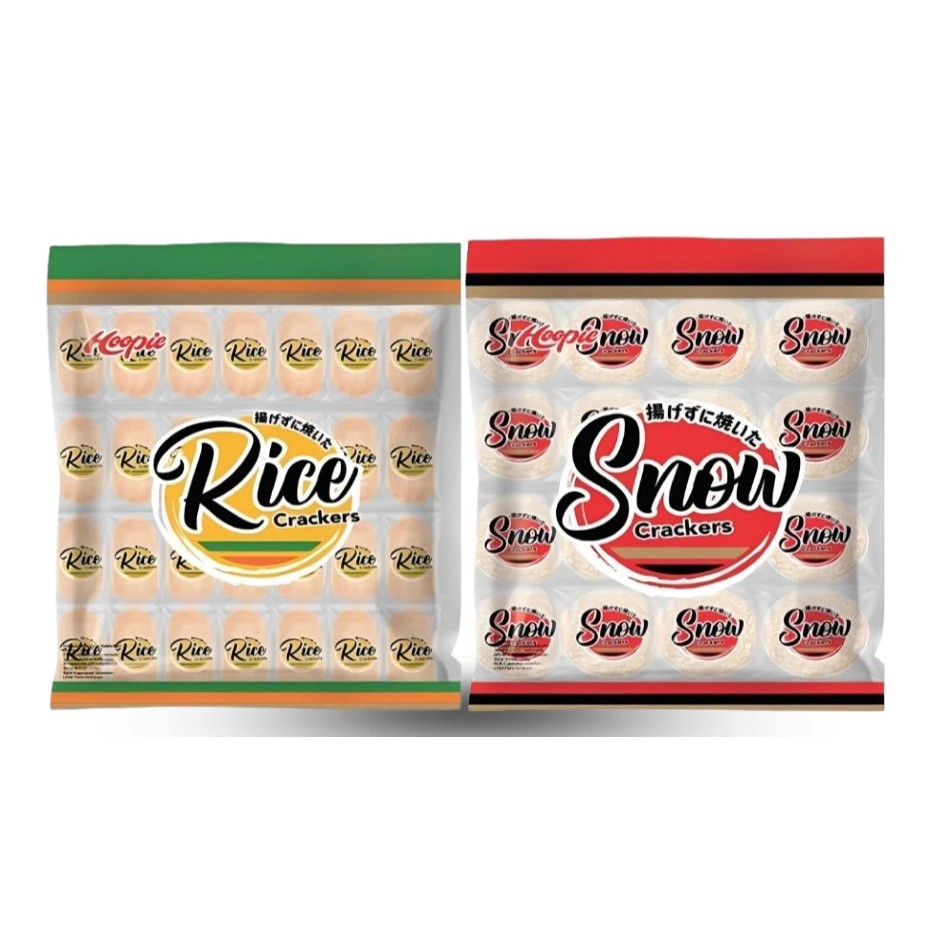 Hoopie Rice Crackers Rice Crackers / Snow Crackers 258g