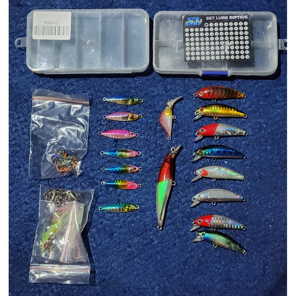 Lure Minow dan Micro jig bekas