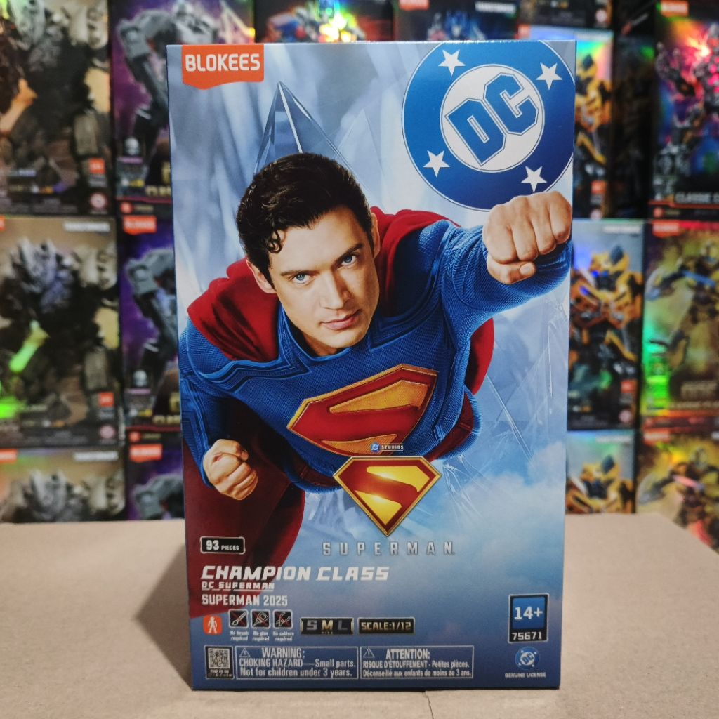 Blokees Superman Champion Class DC Superman 2025 Series 75671 - Blokees figures Superman DC