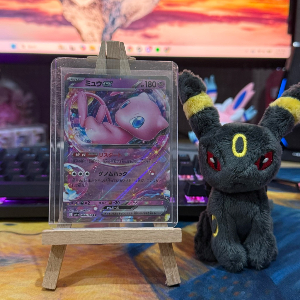 Pokemon Card Mew ex JP HP 180 RR Original Jepang