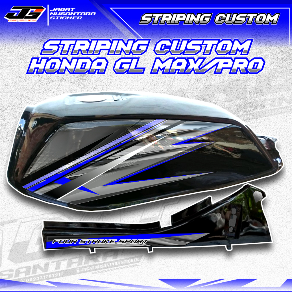 STRIPING GL KARBON, STRIPING GL STD SIMPEL, STRIPING GL TERBARU, GL PRO MAX NEOTECH