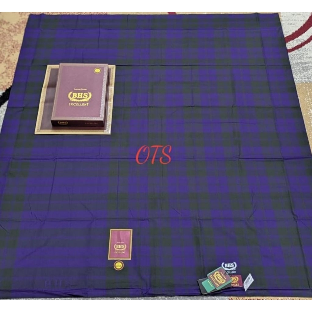 (COD) ORIGINAL 100% SARUNG  BHS EXCELLENT KDT SANDUR GRADE GOLD