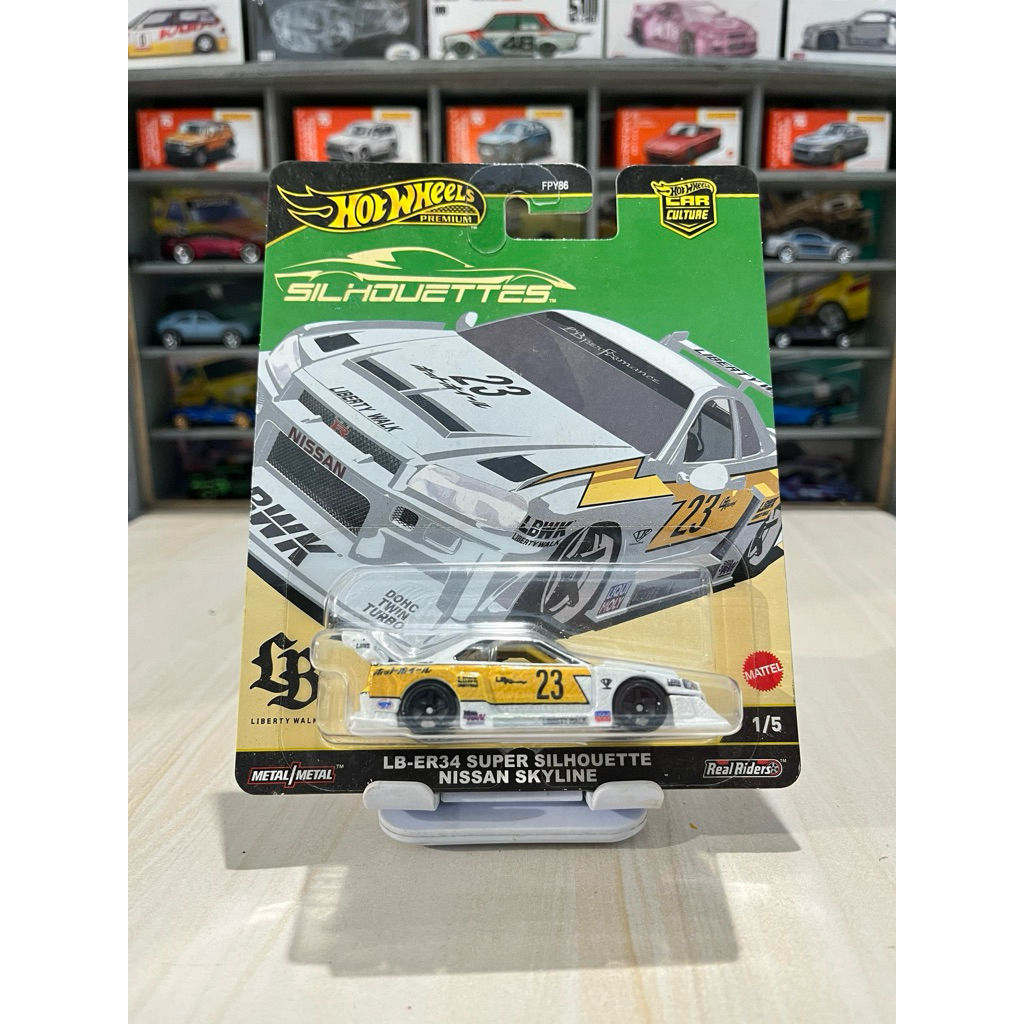 Hotwheels Premium Nissan Skyline GTR R34 LBWK