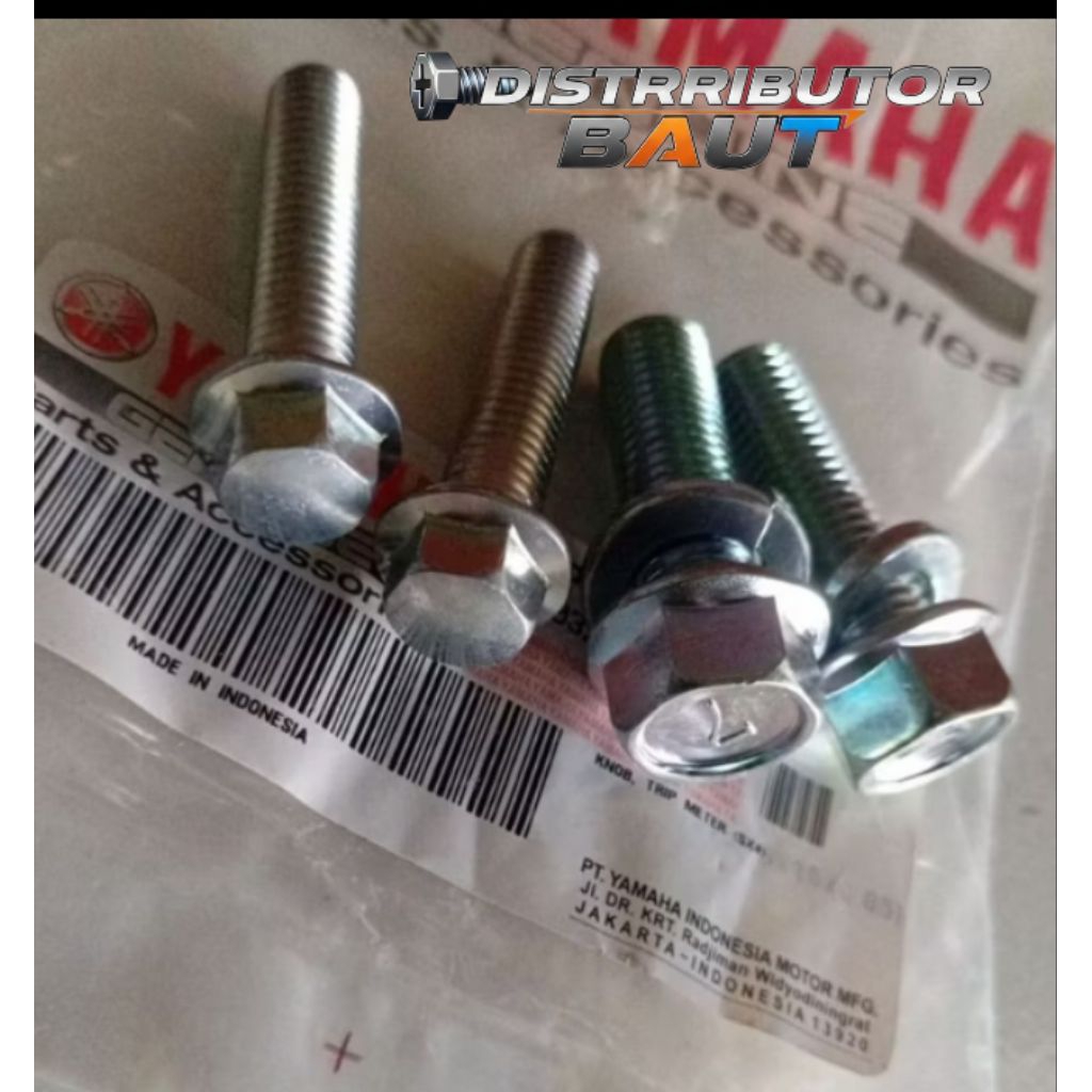 Baut Segitiga Atas Bawah Set RX King Kualitas Original