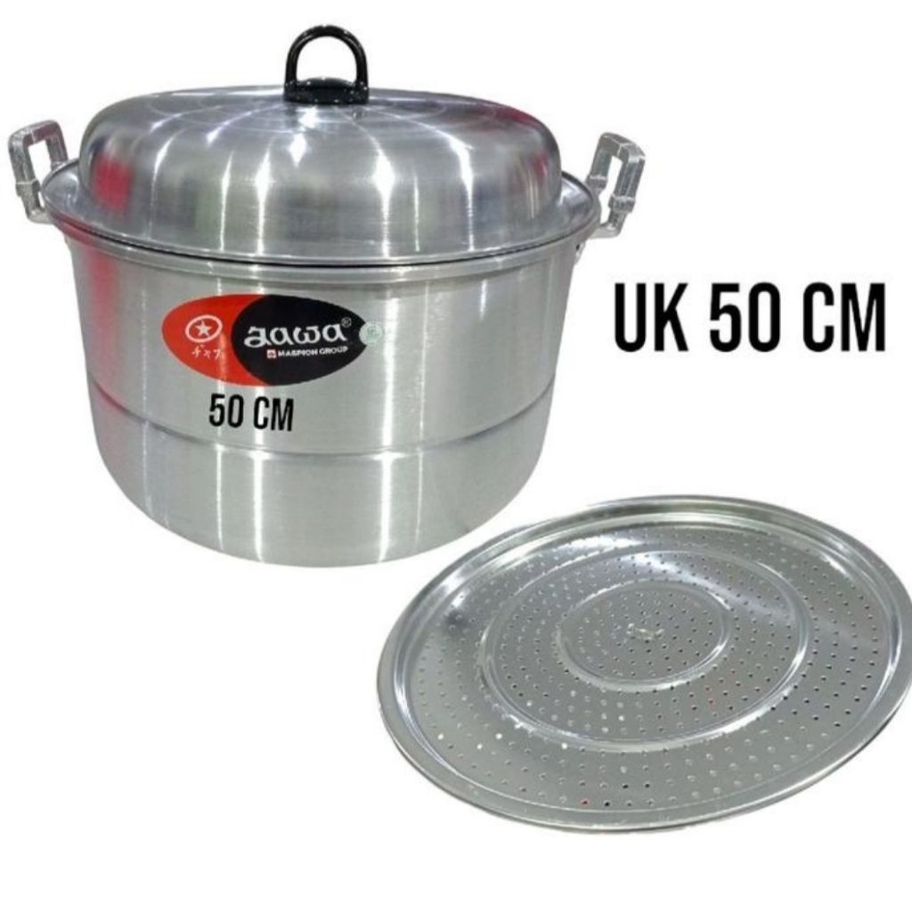 Panci kukusan Jawa jumbo 50 cm/panci dandang jawa serbaguna