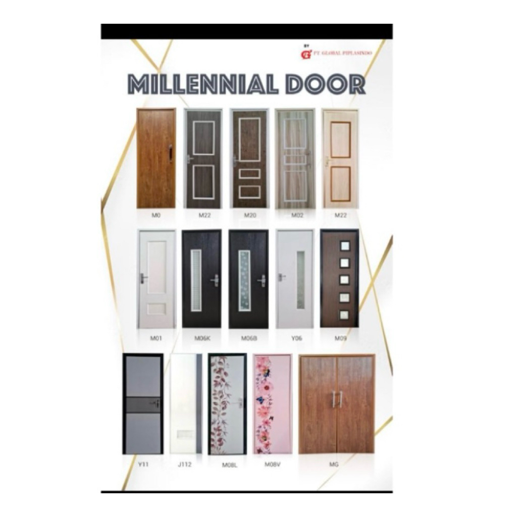 Custom Pintu PVC Laminated