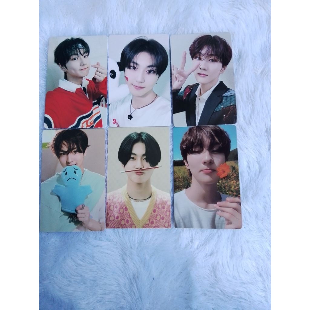 photocard JUNGWOON MEMORIES YZY ROMANCE UNTOLD LD YZY MACAU TINCASE RU DIMENSION DILEMA ORANGE BLOOD