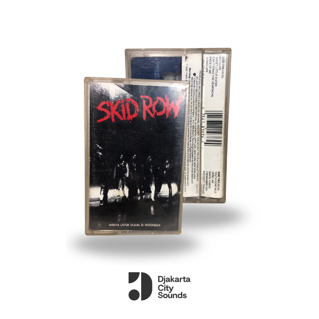 Kaset Pita Skid Row - Self Titled