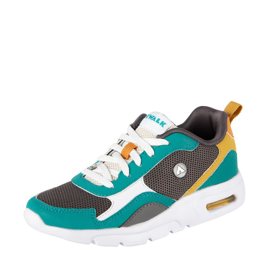 SPORT STATION - AIRWALK CONCUR XP - DARK GREY. SEPATU SNEAKER ANAK WITH BOX