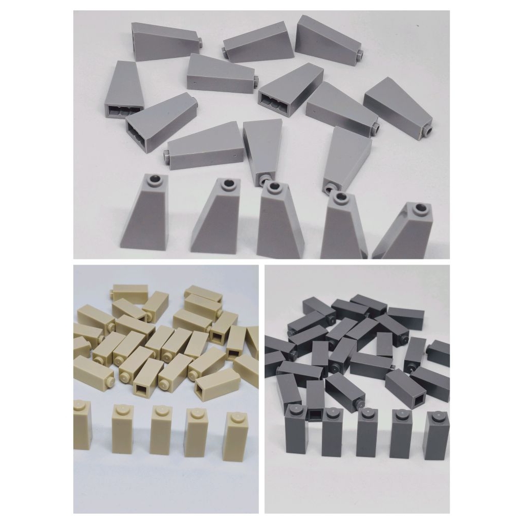 Mainan Balok Susun Miniatur Bata Tiang Tinggi