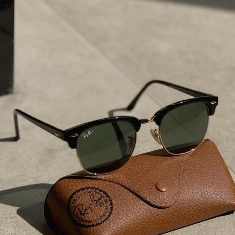 Kacamata Rayban original clubmaster RB3016 Glosy Unisex secen