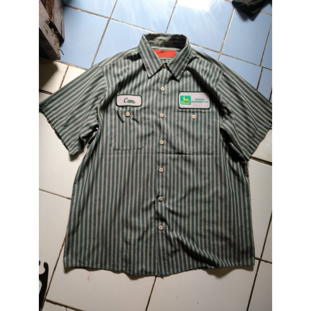 workshirt redkap vintage 80s