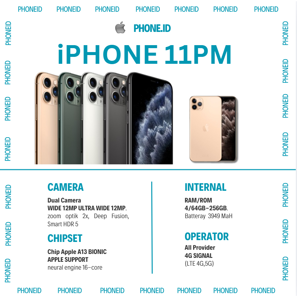 IP 11 PRO MAX 256GB/64GB SECOND FULLSET MULUS