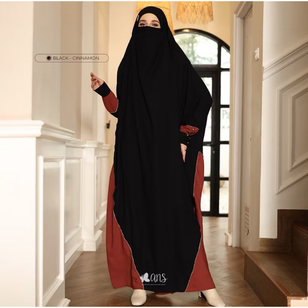 PL preloved ANS SHINE Janna French Khimar - Overhead