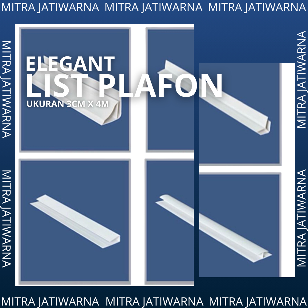 LIST PLAFON ELEGANT // List profil / list tutup // list siku plafon / list sambing plafon // ukuran 