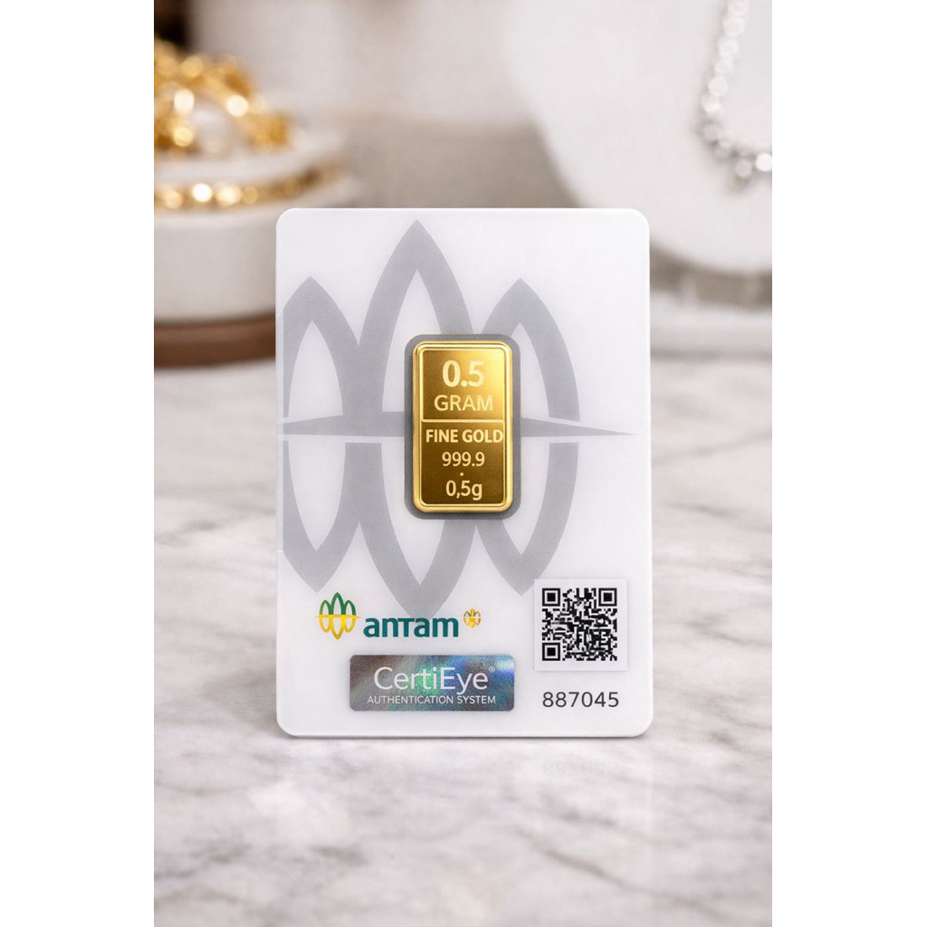 LM ANTAM Emas  0,5 Gram CertiEye 2025– Original & Bergaransi | Brayfinegold