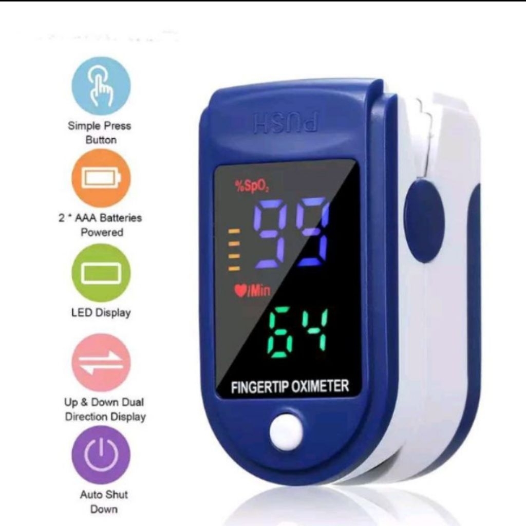 Oximeter Fingertrip Alat Pengukur Oksigen Dalam Darah