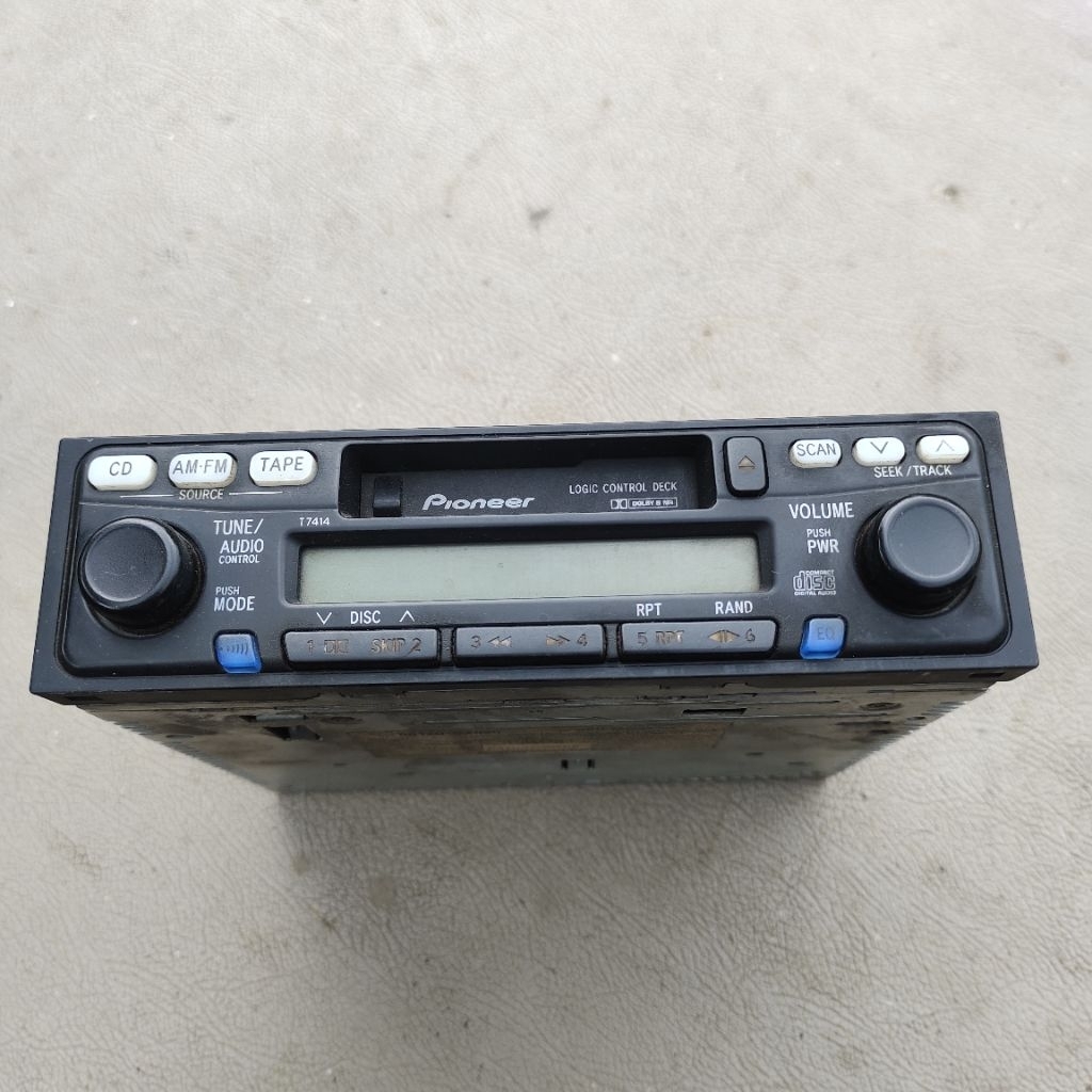 Head Unit Single Din Pioneer copotan Toyota Avanza Old Original