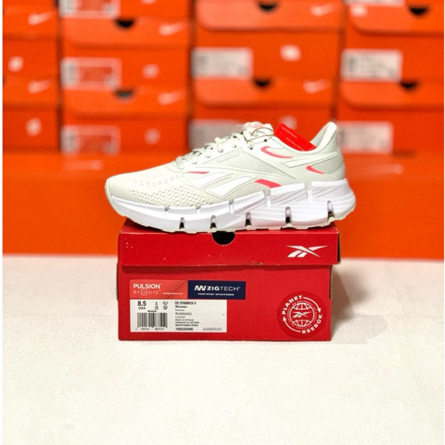 SEPATU WANITA REEBOK ZIG DYNAMICA 6 ORIGINAL || 100225496 || SEPATU PUTIH || SEPATU WHITE