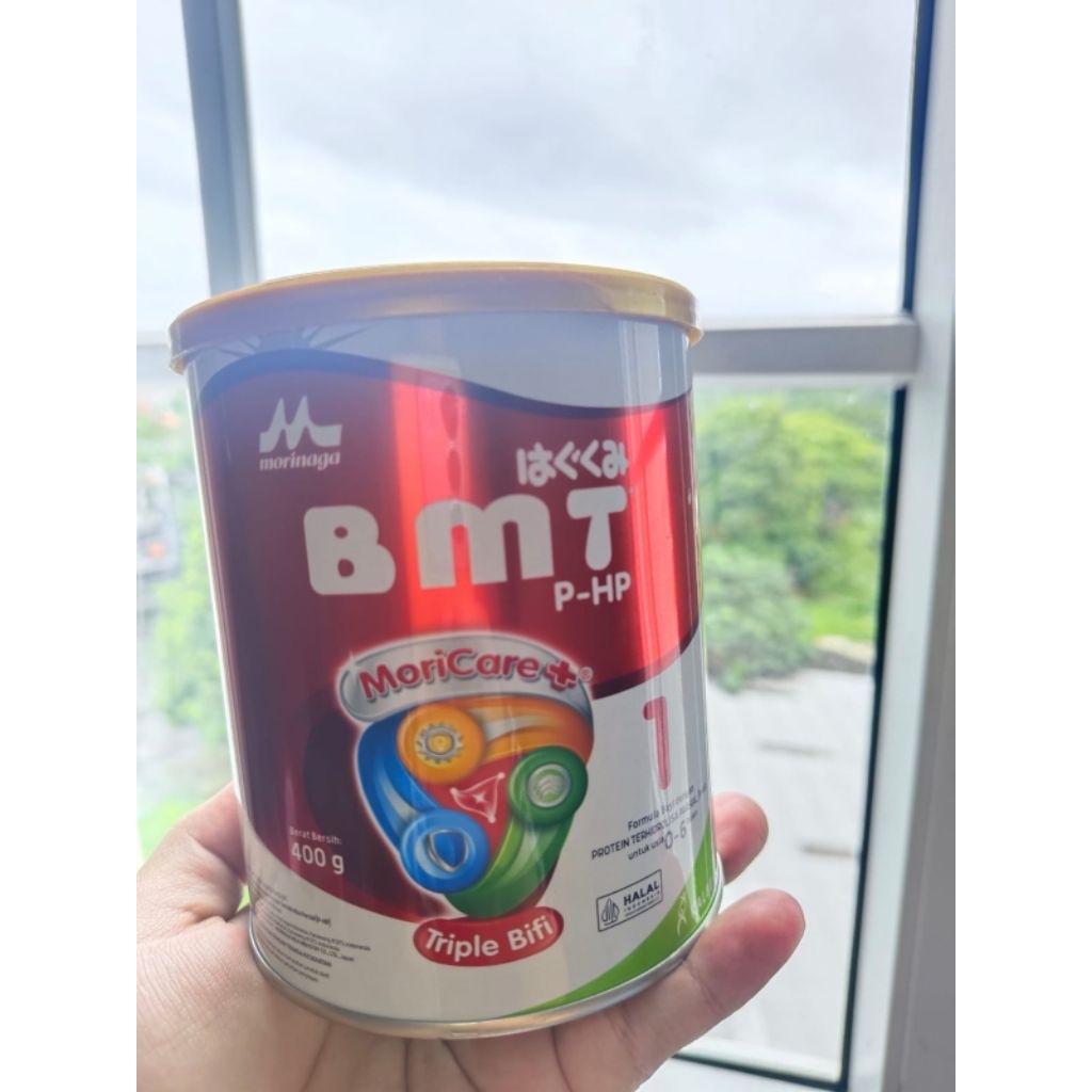 Morinaga BMT Platinum 1 Moricare+ Triple Bifi 400gr