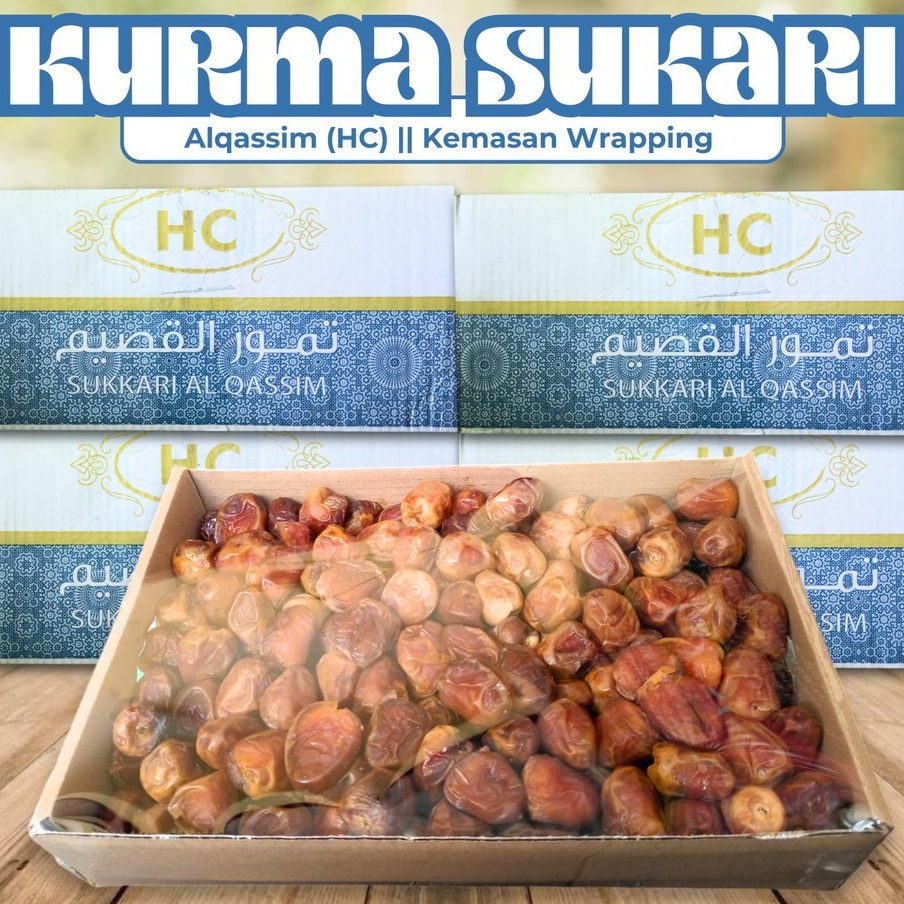 Kurma Sukari HC Premium Wrapping Kemaasan 3,3kg