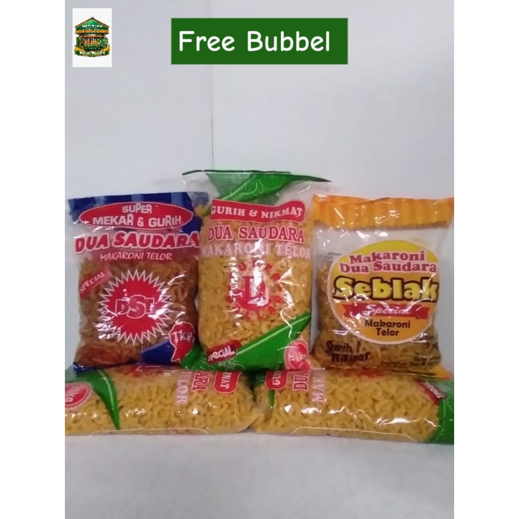 MAKARONI MENTAH 1 KG/MAKARONI DUA SAUDARA