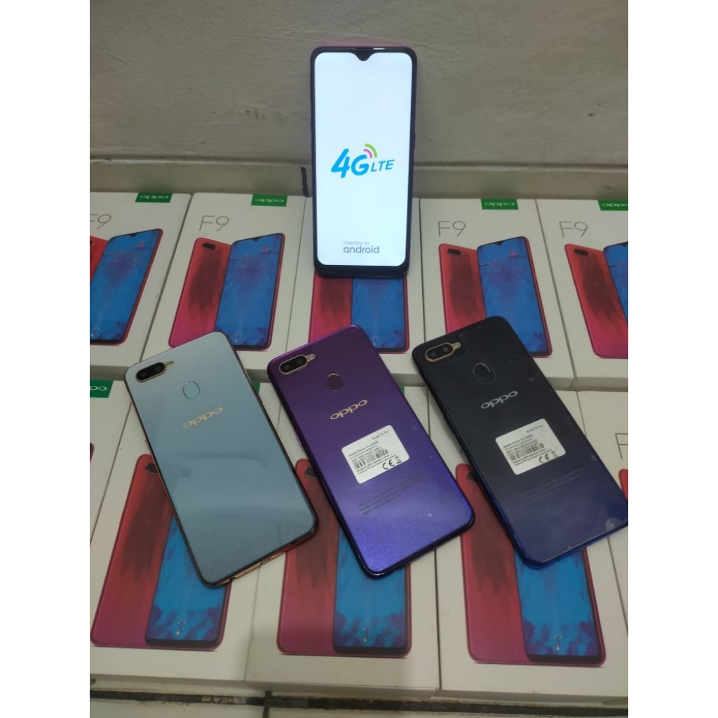 HP OPPO F9 (ORI) 4G LTE RAM 6+128GB Grosir Murah // Garansi 1Tahun