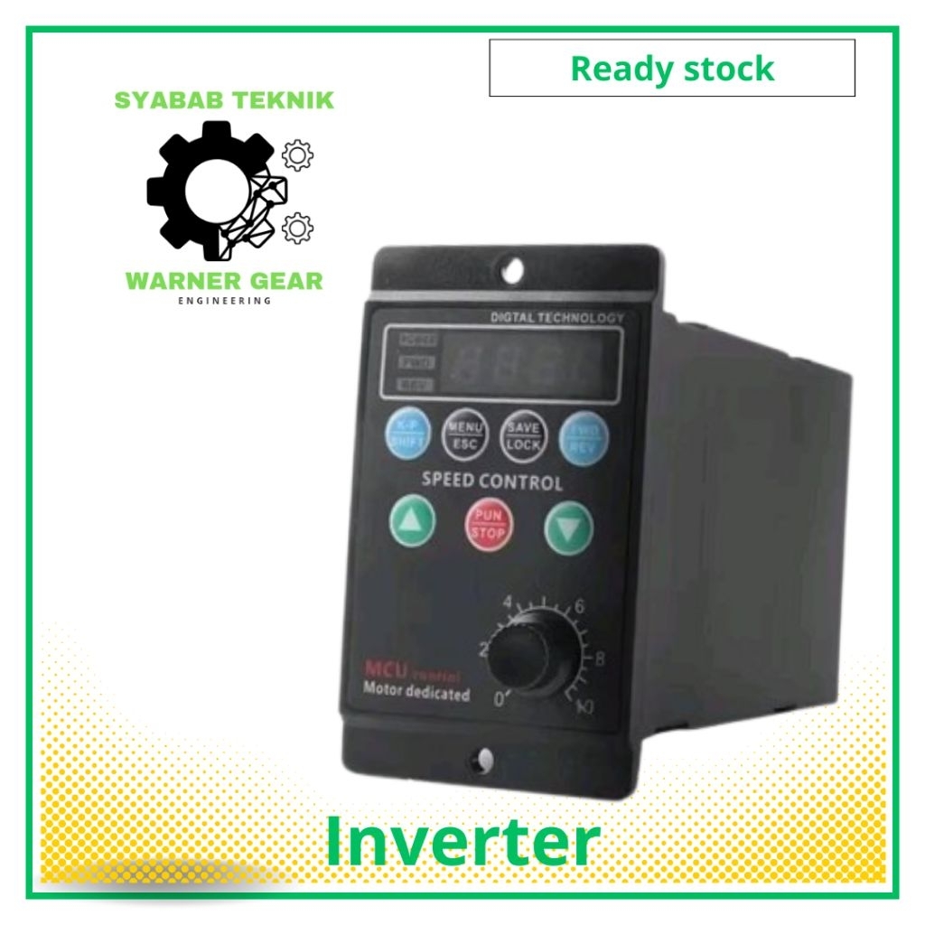 Inverter AC to AC Variable Motor 750w Input 1 Phase Output 3 Phase AC