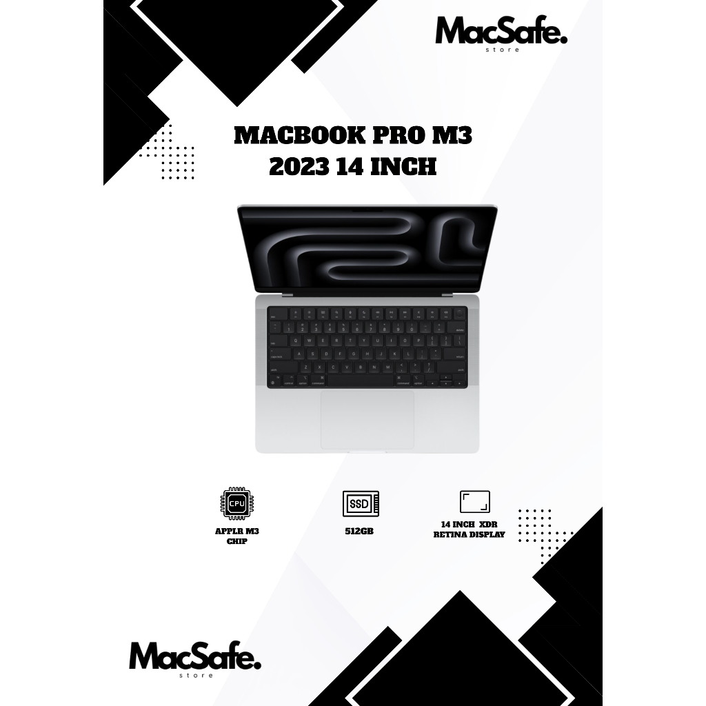 MACBOOK PRO M3 2023 1TB SECOND ORIGINAL