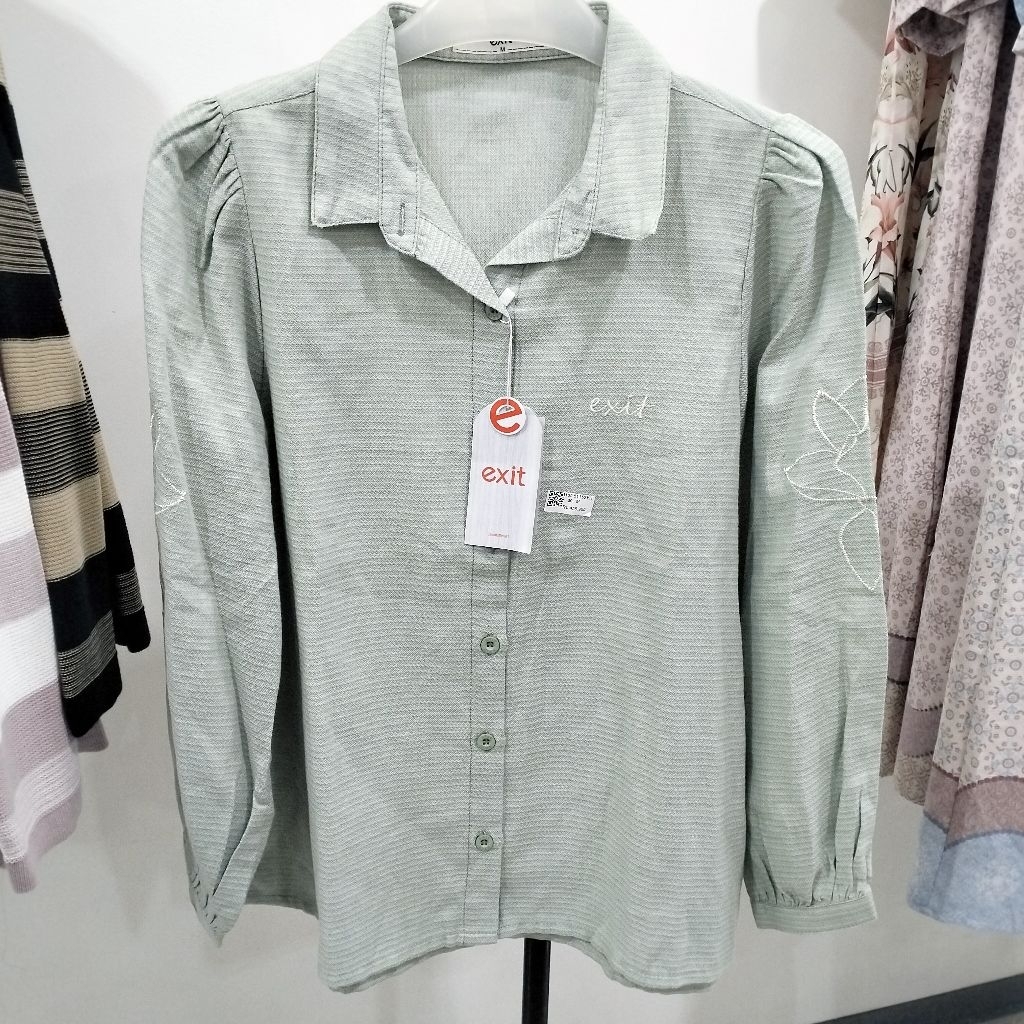 kemeja wanita, kemeja exit original