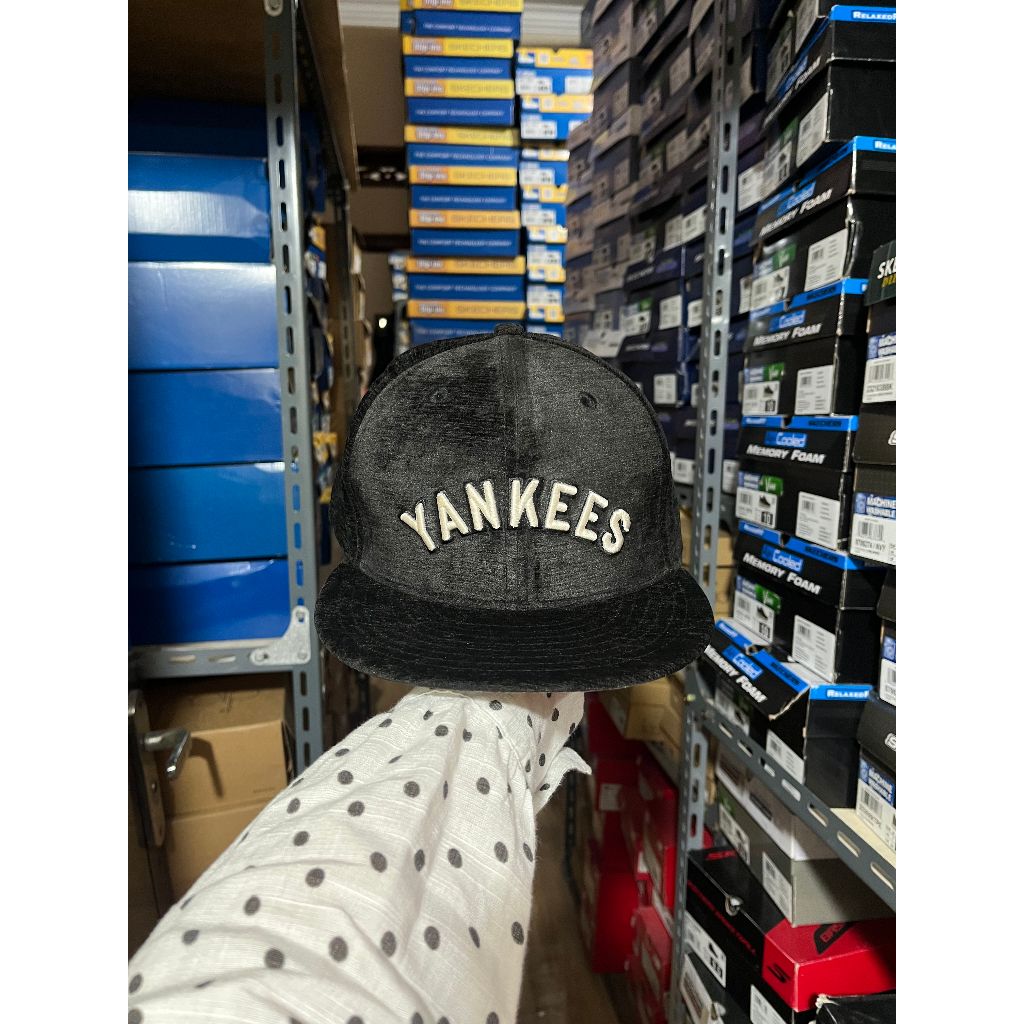 LIMITED EDITION TOPI SNAPBACK 59FIFTY NEW ERA NY YANKESS BLACK / MEN ORIGINAL 60750856