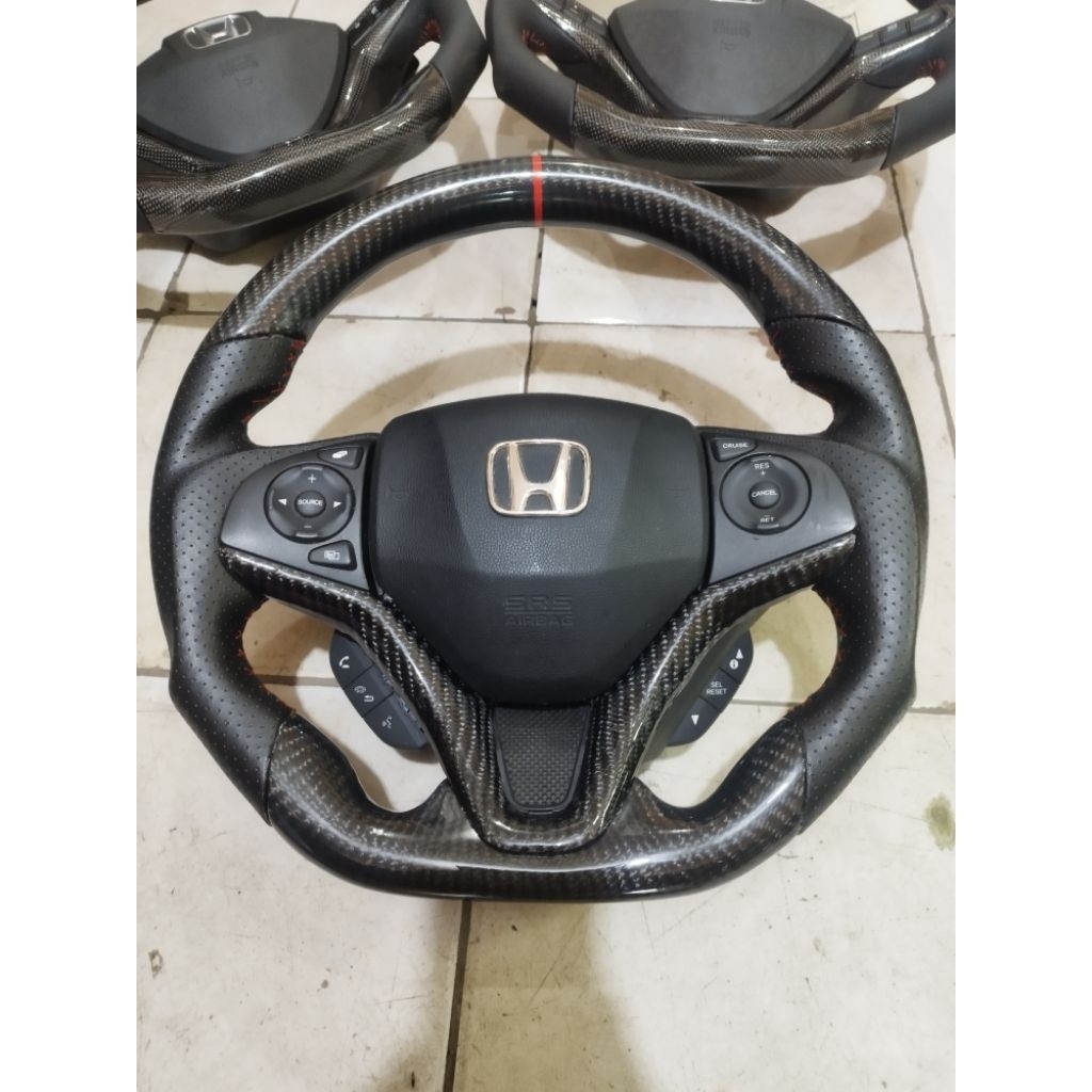 lingkar stir Honda HR-V/Jazz GK5 karbon kevlar