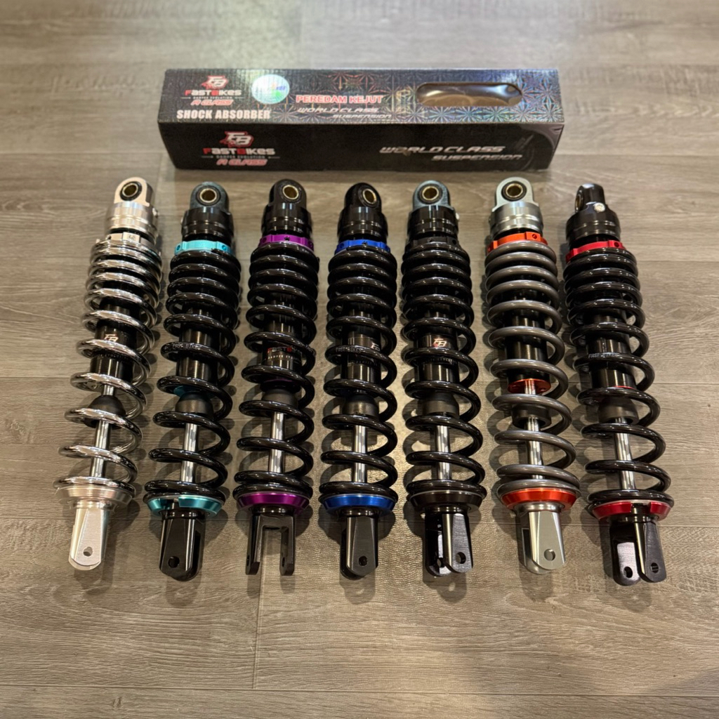 SHOCKBREAKER BELAKANG NON TABUNG FAST BIKES 95 UNIVERSAL VARIO BEAT MIO SCOOPY SPACY XEON FINO DLL