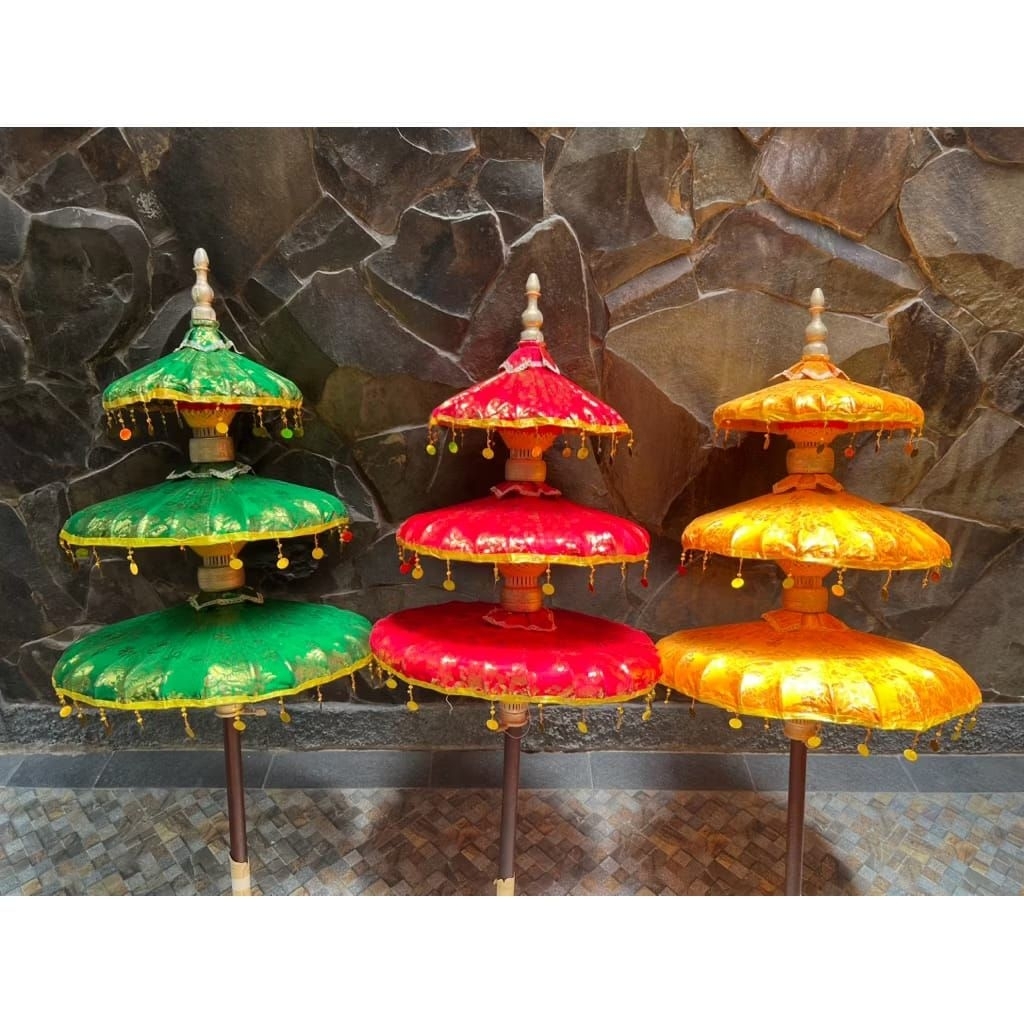 PAYUNG TRADISIONAL / DEKORASI PAYUNG JARANAN / payung hias / payung song song / payung dekorasi / pa