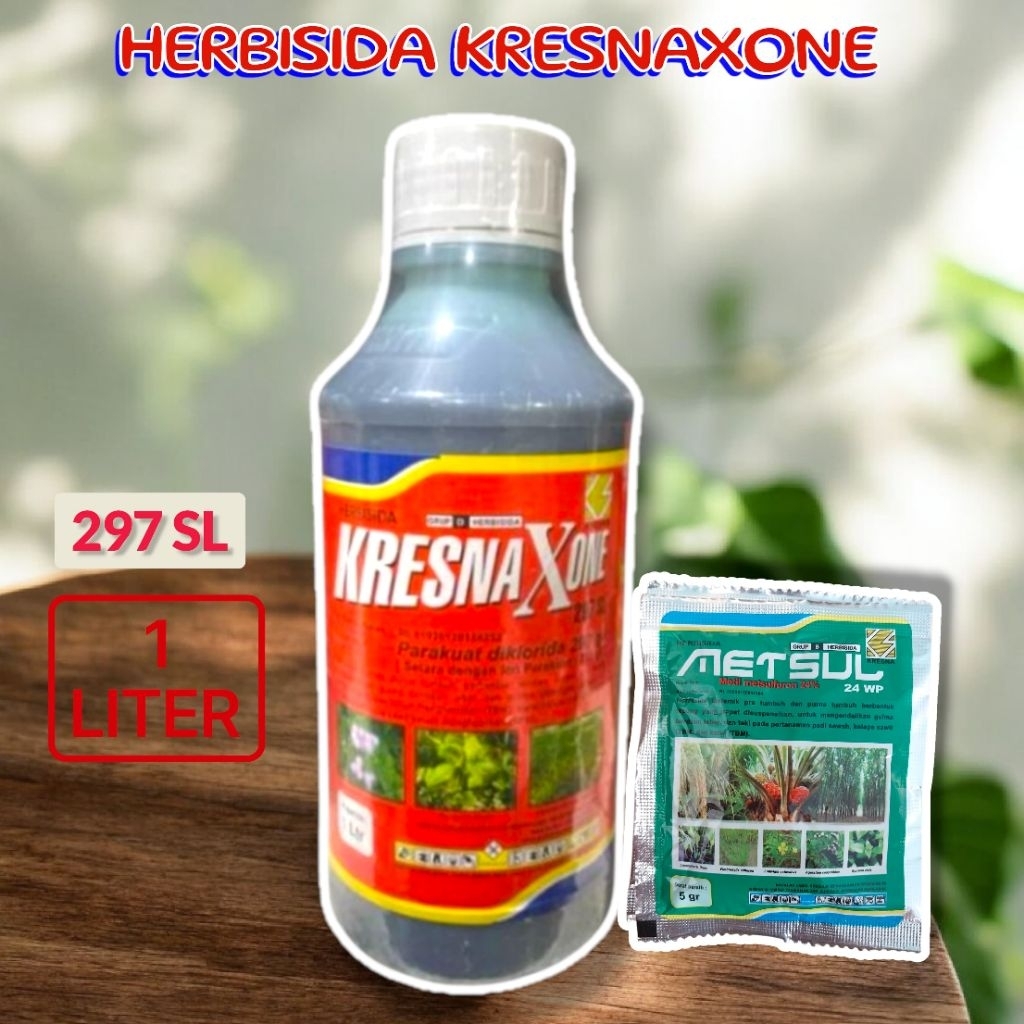 HERBISIDA KRESNAXONE 297 SL (1 LITER) + METSUL