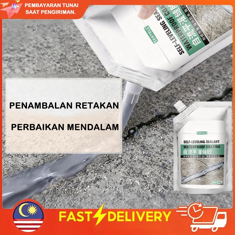 Perekat perbaikan retak untuk dinding dan lantai / Retak pada atap dan dinding eksterior /lem perbai
