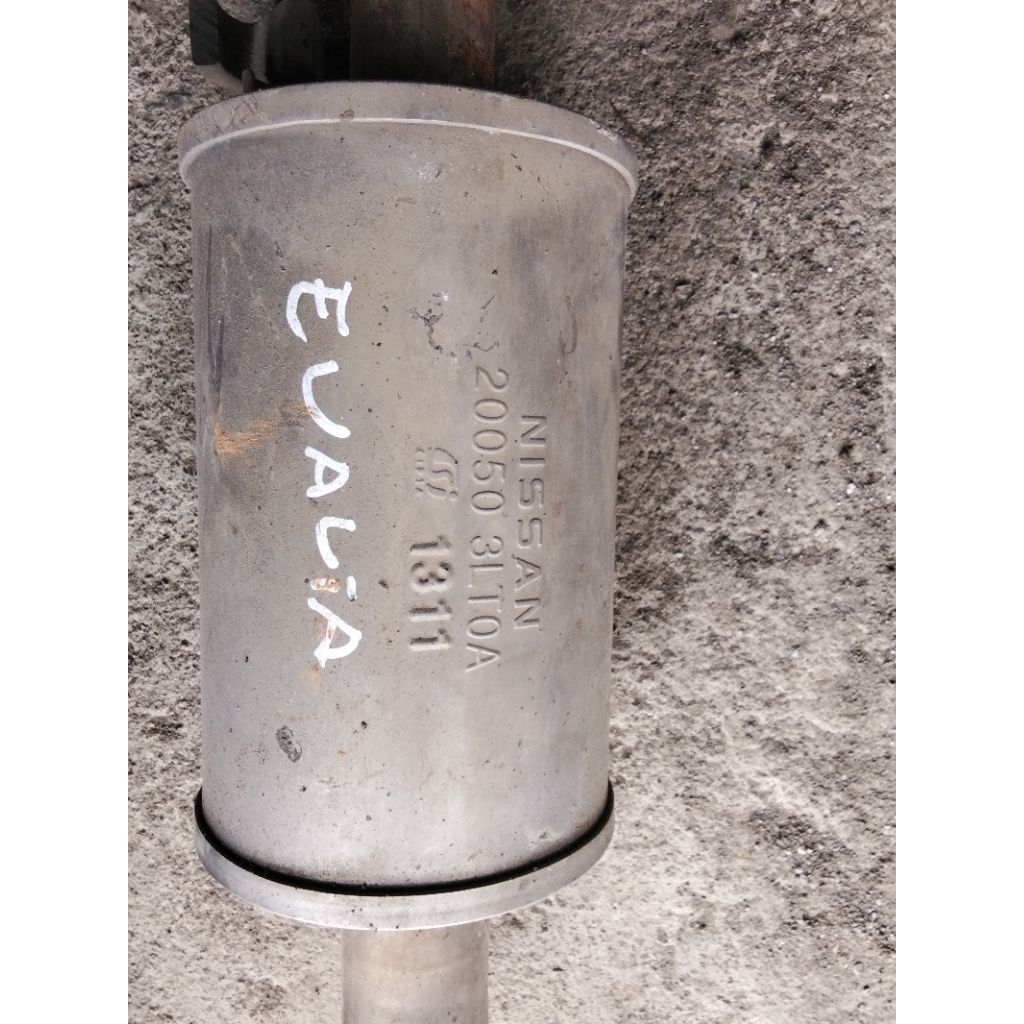 Knalpot belakang Evalia