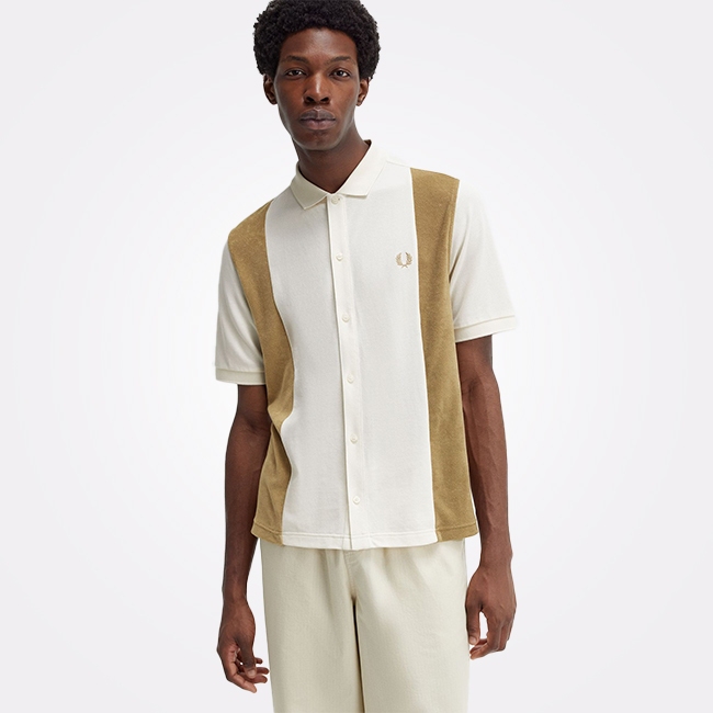 FP FRED PERRY short sleeve SHIRT kemeja pendek pria ORIGINAL