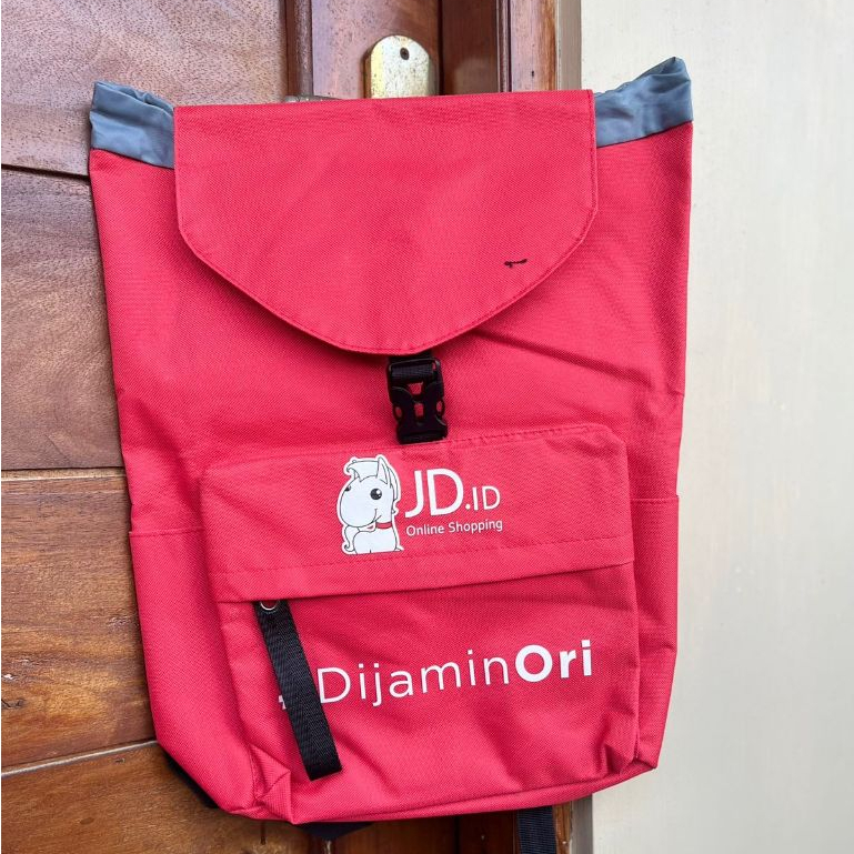 GRATIS ONGKIR Tas Ransel Punggung Backpack Laptop 15inch Pria Wanita - Tas Jd id - Merah Z5E5